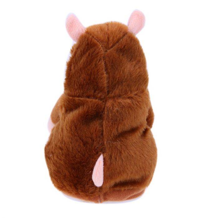Talking Hamster Plush Toy Best Sellers Toys & Games Color : Grey|Light Brown|Dark Brown 