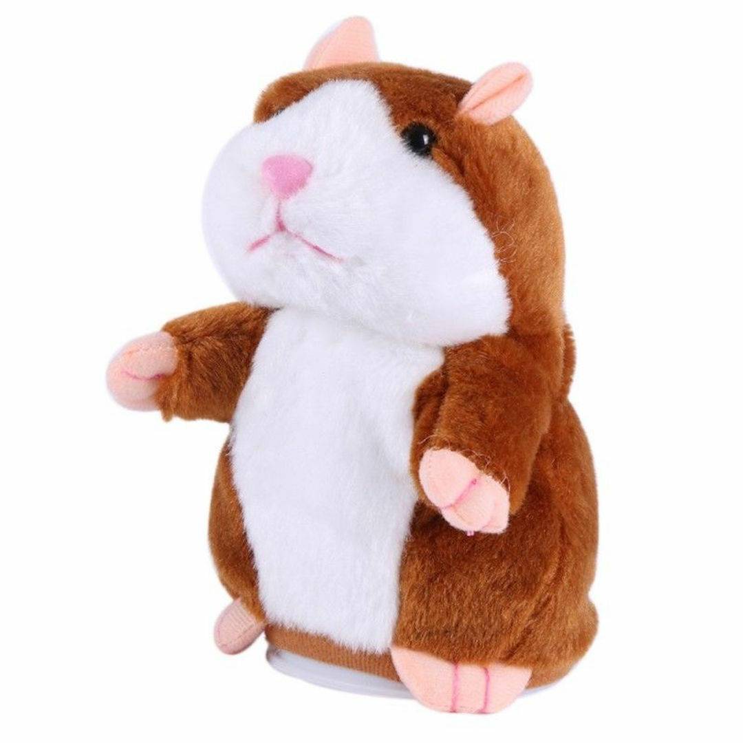Talking Hamster Plush Toy Best Sellers Toys & Games Color : Grey|Light Brown|Dark Brown 