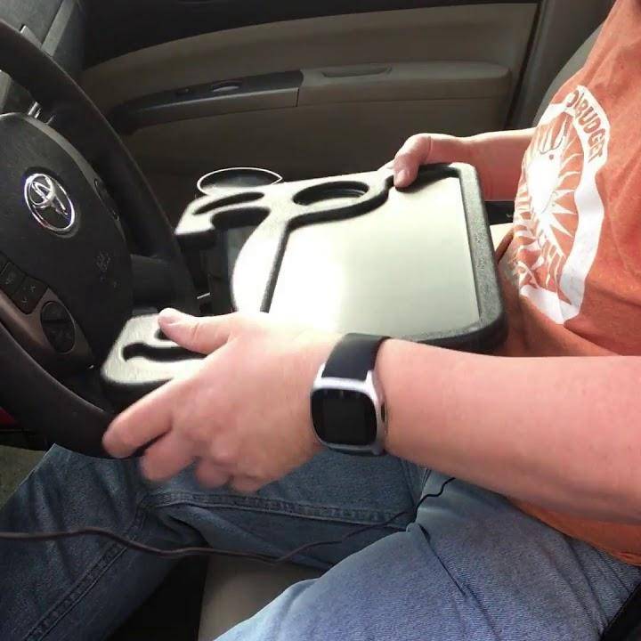 Car Laptop Holder Car Accessories Color : Black |Gray  