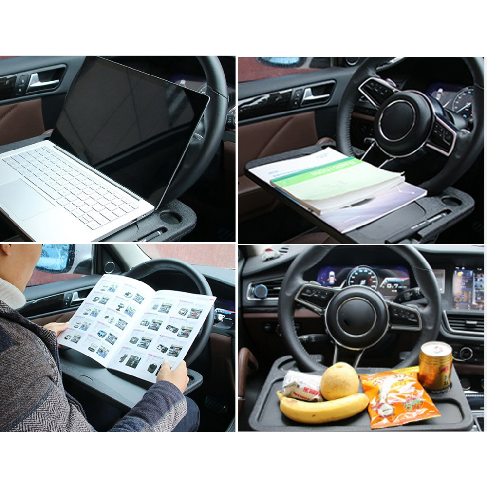 Car Laptop Holder Car Accessories Color : Black |Gray  