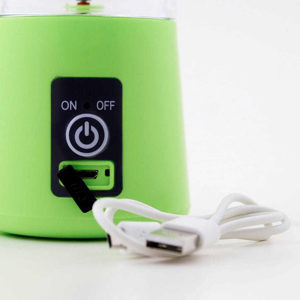 13-Ounce USB-Rechargeable Fruit Blender Gadgets & Electronics Home & Kitchen Color : Purple|Blue|Pink|Green 