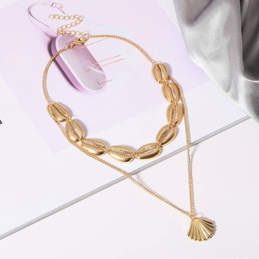 Seashell Necklace Women's Fashion  