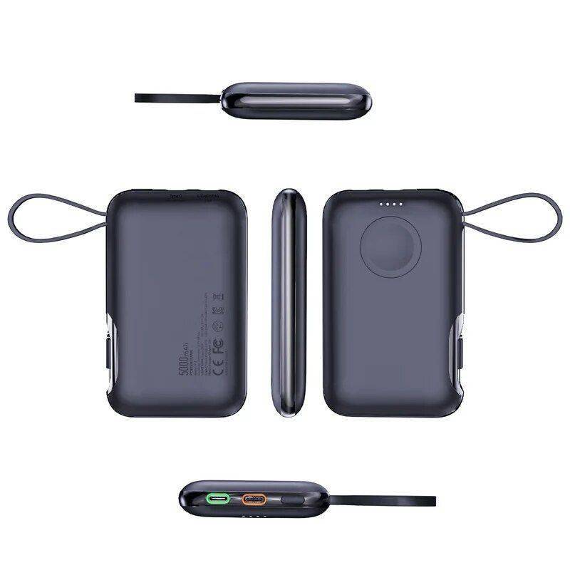 2-in-1 Portable Charger for Apple & Samsung Watches Gadgets & Electronics Color : for Apple Watch|for Samsung Watch 