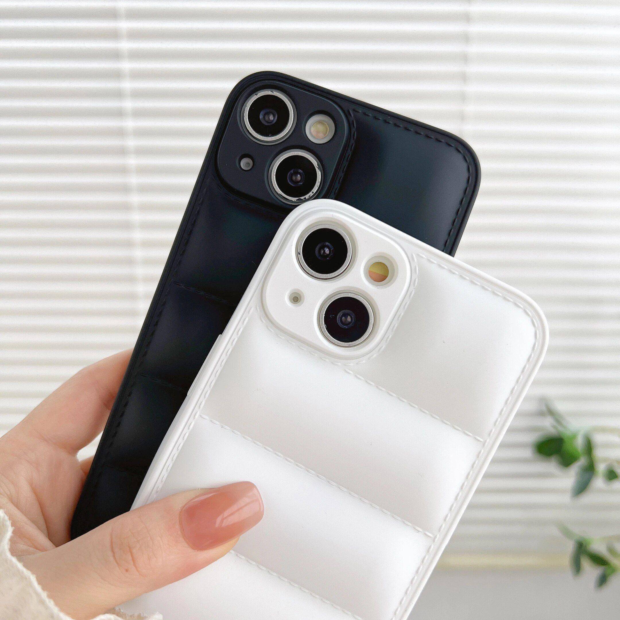 Fashion Down Jacket Soft Silicone Phone Case for iPhone Series Gadgets & Electronics Compatibility : For iPhone 11|For iPhone 11 Pro|For iPhone 11 ProMax|For iPhone 12|For iPhone 12 Pro|For iPhone 12 ProMax|For iPhone 13|For iPhone 13 Pro|For iPhone 13 ProMax|For iPhone 14|For iPhone 14 Pro|For iPhone 14 Plus|For iPhone 14 ProMax|For iPhone 15|For iPhone 15 Pro|For iPhone 15 Plus|For iPhone15 ProMax 