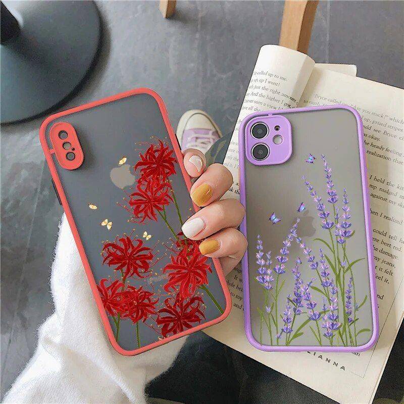 Lavender Butterfly Higan Flower Shockproof Phone Case for Various iPhone Models Gadgets & Electronics Compatibility : iPhone 11|iPhone 11Pro|iPhone 11ProMax|iPhone 12|iPhone 12Pro|iPhone 12ProMax|iPhone 12Mini|iPhone 13Mini|iPhone 13|iPhone 13pro|iPhone 13ProMax|iPhone 14|iPhone 14Plus|iPhone 14Pro|iPhone 14ProMax|iPhone 15|iPhone 15Plus|iPhone 15Pro|iPhone 15ProMax 