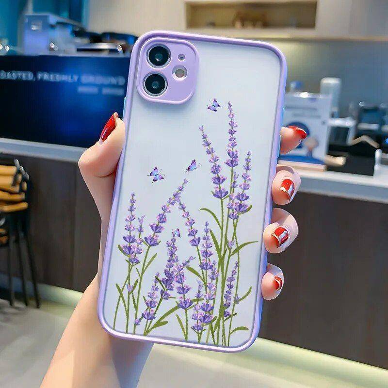 Lavender Butterfly Higan Flower Shockproof Phone Case for Various iPhone Models Gadgets & Electronics Compatibility : iPhone 11|iPhone 11Pro|iPhone 11ProMax|iPhone 12|iPhone 12Pro|iPhone 12ProMax|iPhone 12Mini|iPhone 13Mini|iPhone 13|iPhone 13pro|iPhone 13ProMax|iPhone 14|iPhone 14Plus|iPhone 14Pro|iPhone 14ProMax|iPhone 15|iPhone 15Plus|iPhone 15Pro|iPhone 15ProMax 