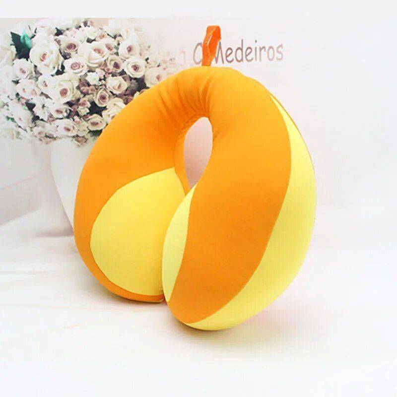U-Shaped Baby Travel Neck Pillow: Comfort & Support on the Go Car Accessories Kids & Babies Color : Red|Yellow|Pink 