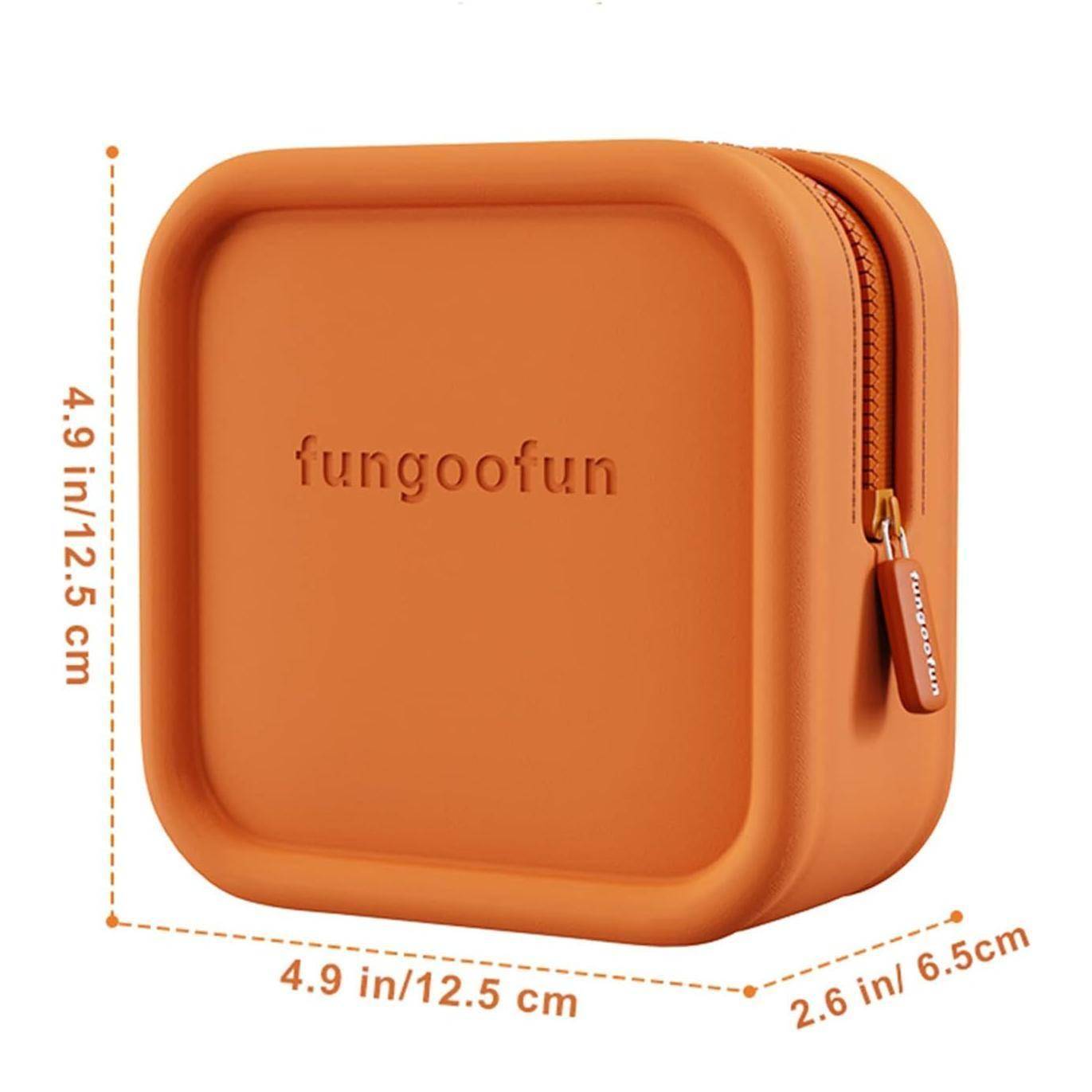 Chic Waterproof EVA Cosmetic Bag - Travel-Friendly Makeup Organizer Women's Fashion Color : Yellow (S)|Yellow (L)|Orange (S)|Orange (L)|Pink (S)|Pink (L) 