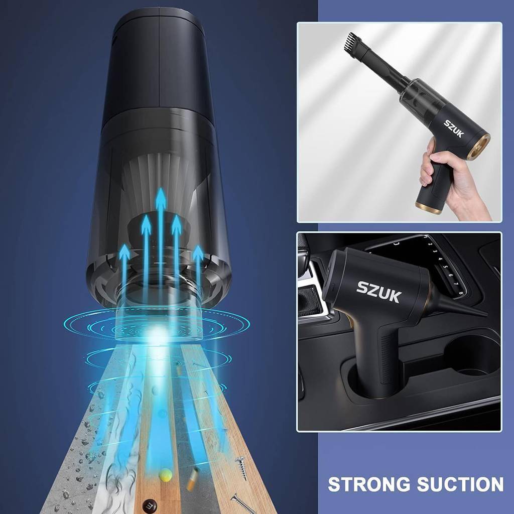 Vacuum Cleaner Strong Suction Home & Kitchen Set : Basic 4 filters + bag 