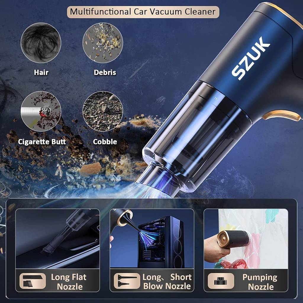 Vacuum Cleaner Strong Suction Home & Kitchen Set : Basic 4 filters + bag 